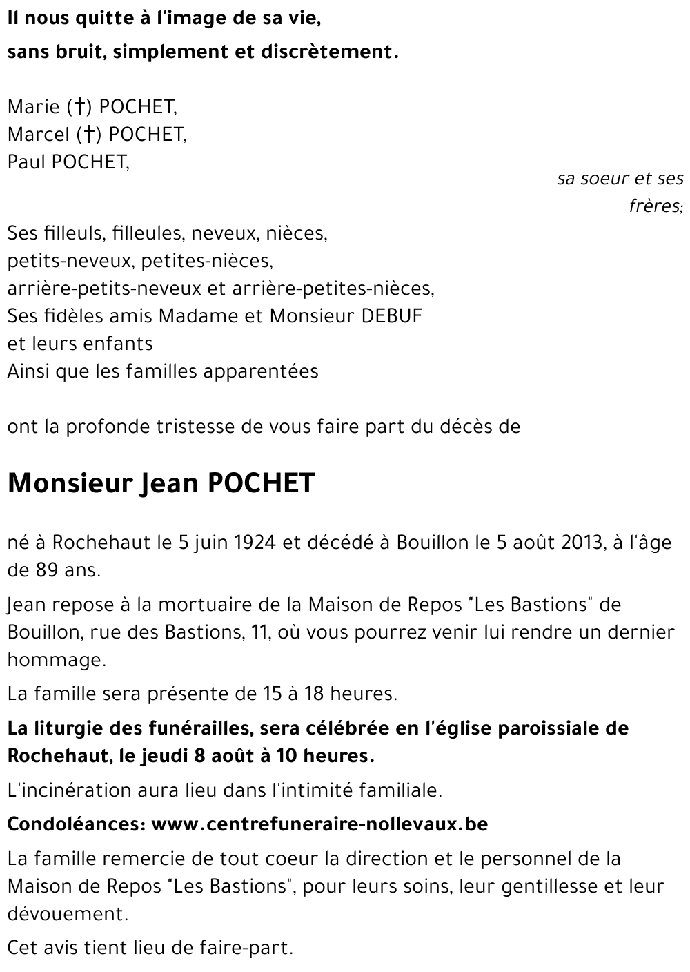 Jean POCHET