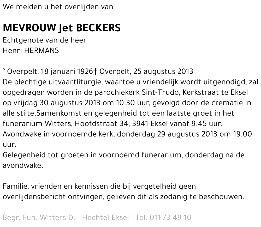 Jet Beckers
