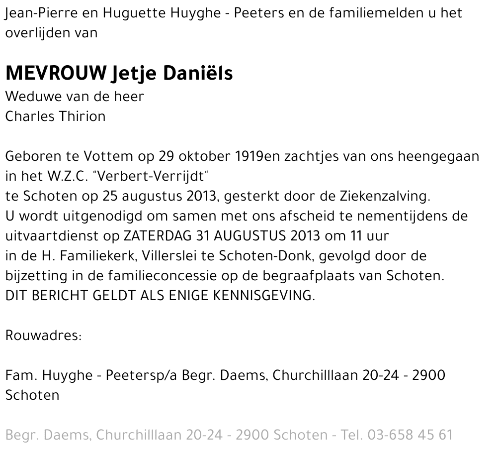 Jetje Daniëls