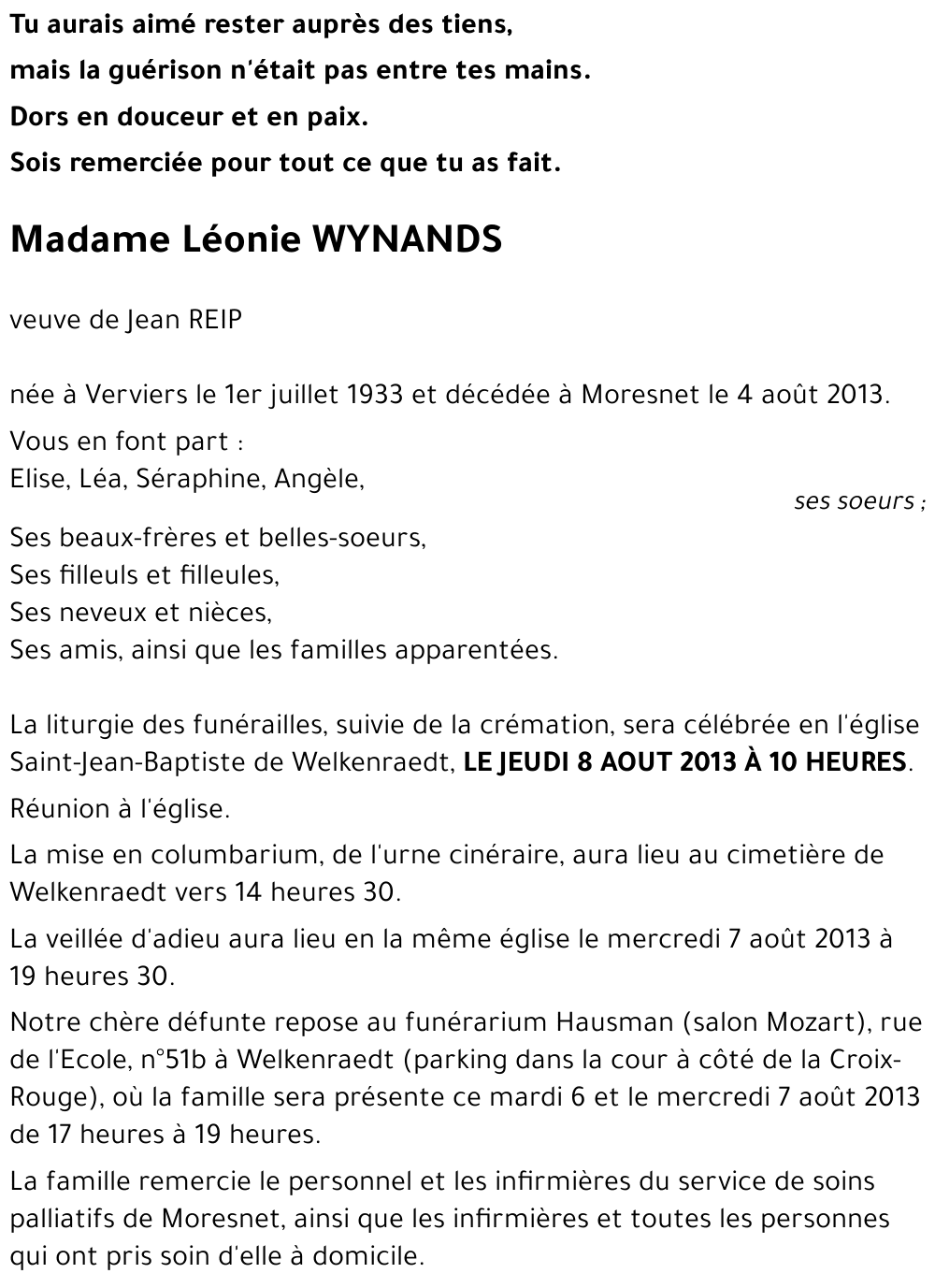 Léonie WYNANDS