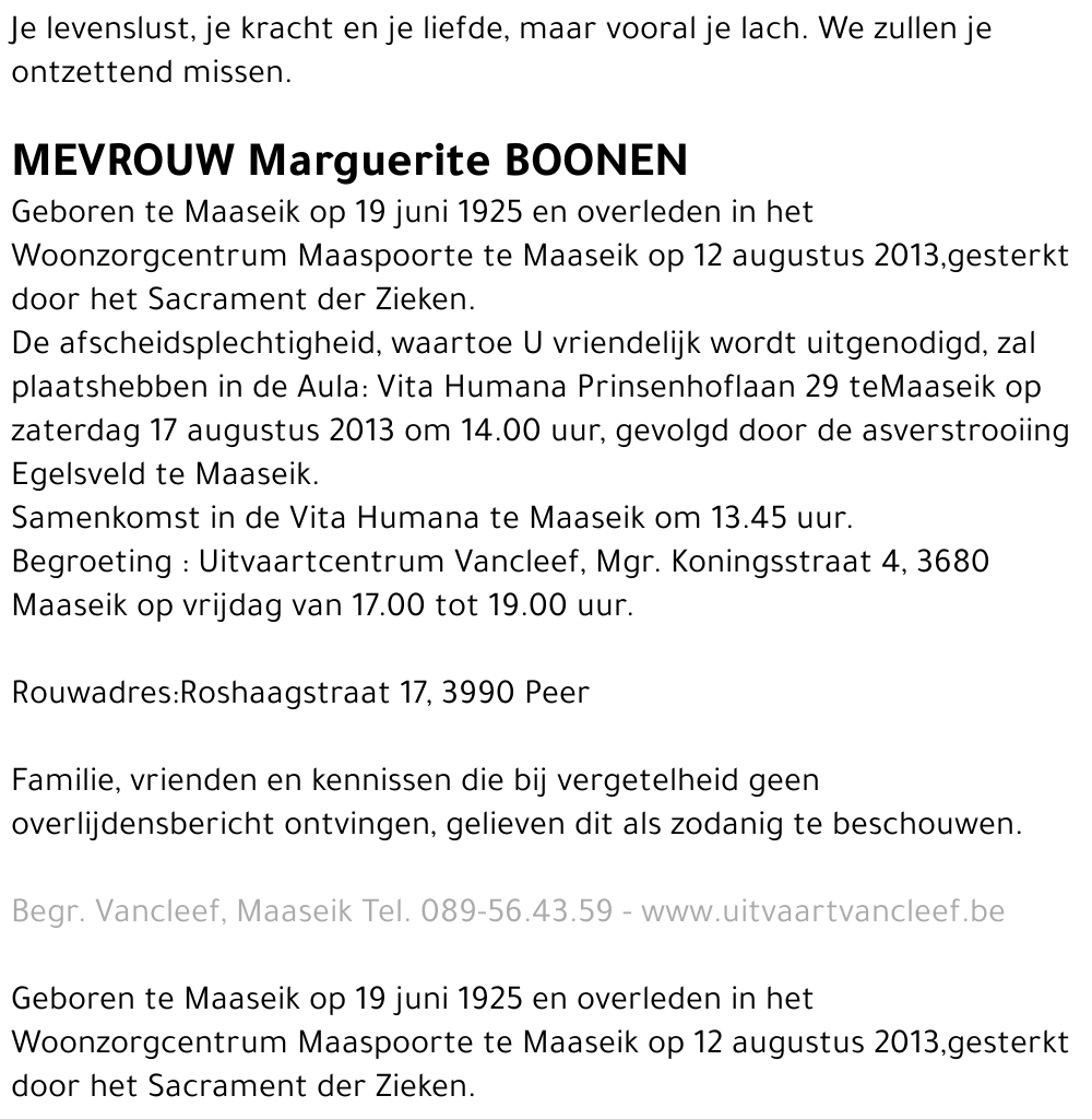 Marguerite Boonen
