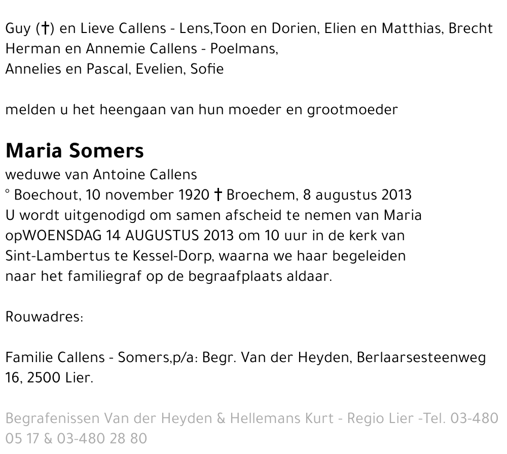 Maria Somers