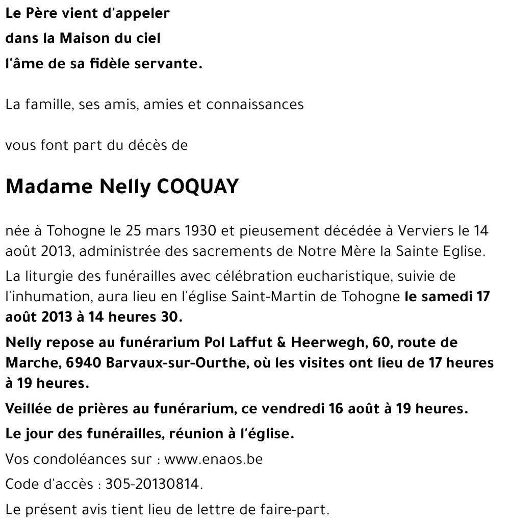 Nelly COQUAY