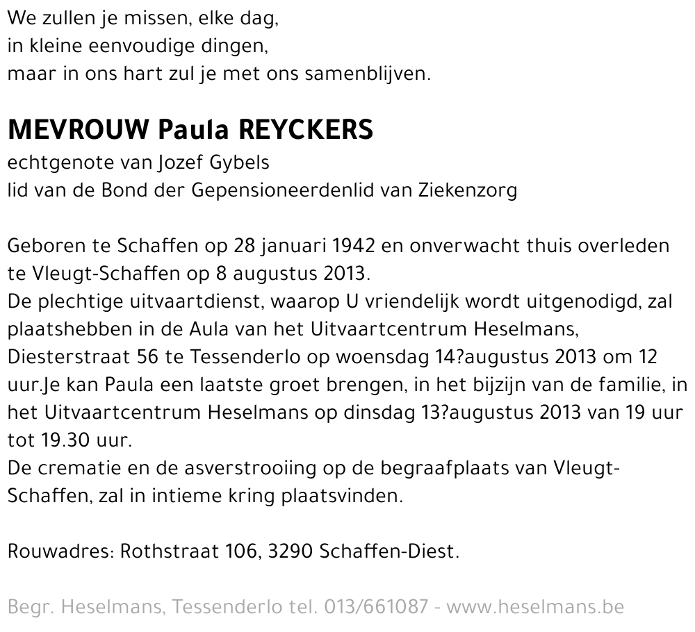 Paula Reyckers