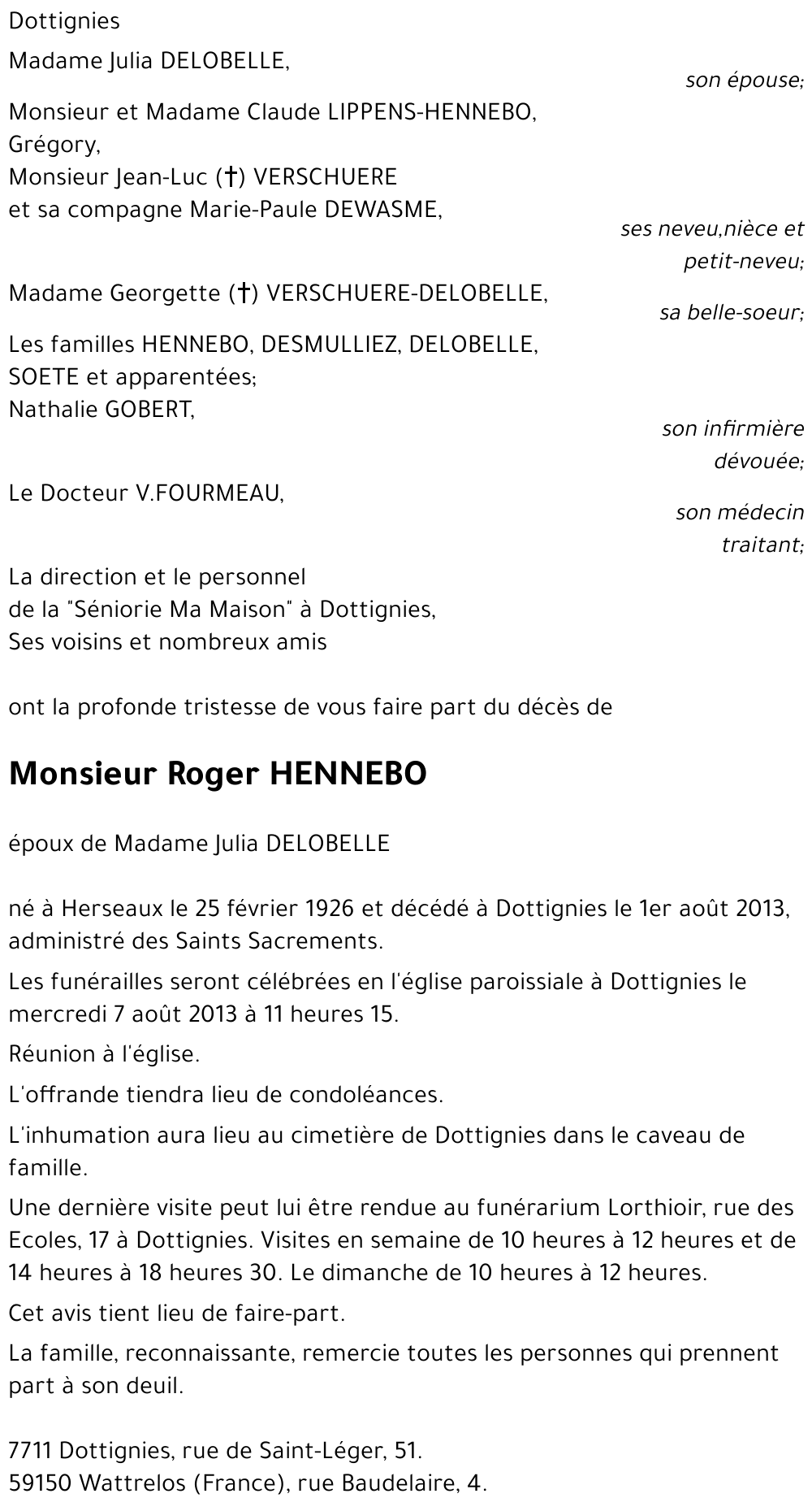 Roger HENNEBO