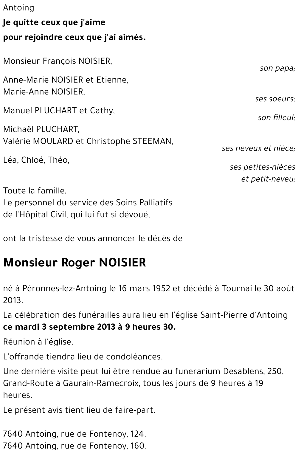 Roger NOISIER