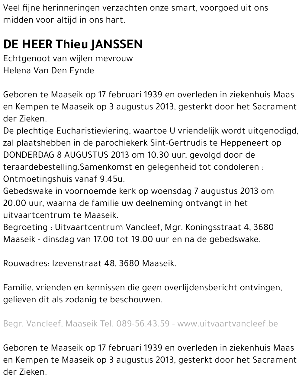 Thieu Janssen