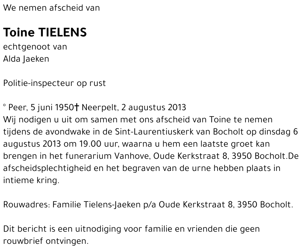 Toine Tielens