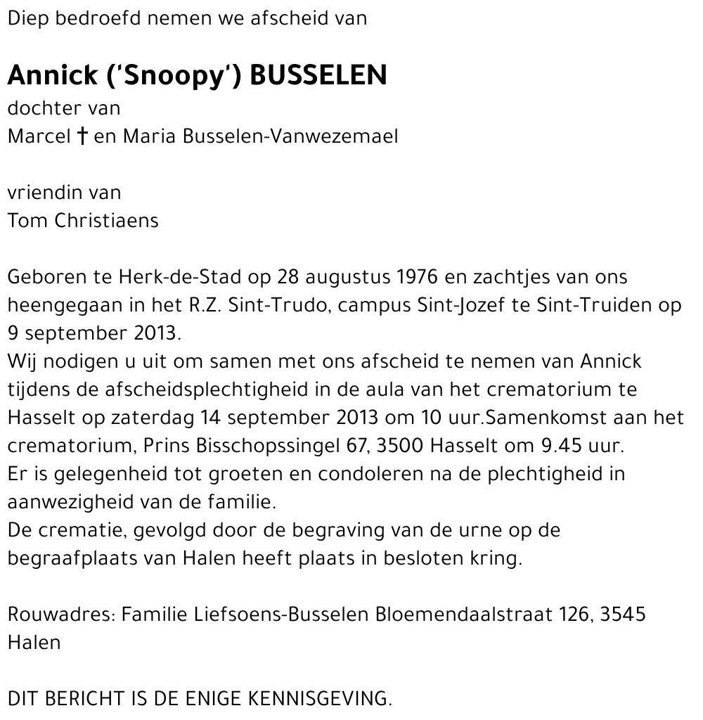 Annick Busselen