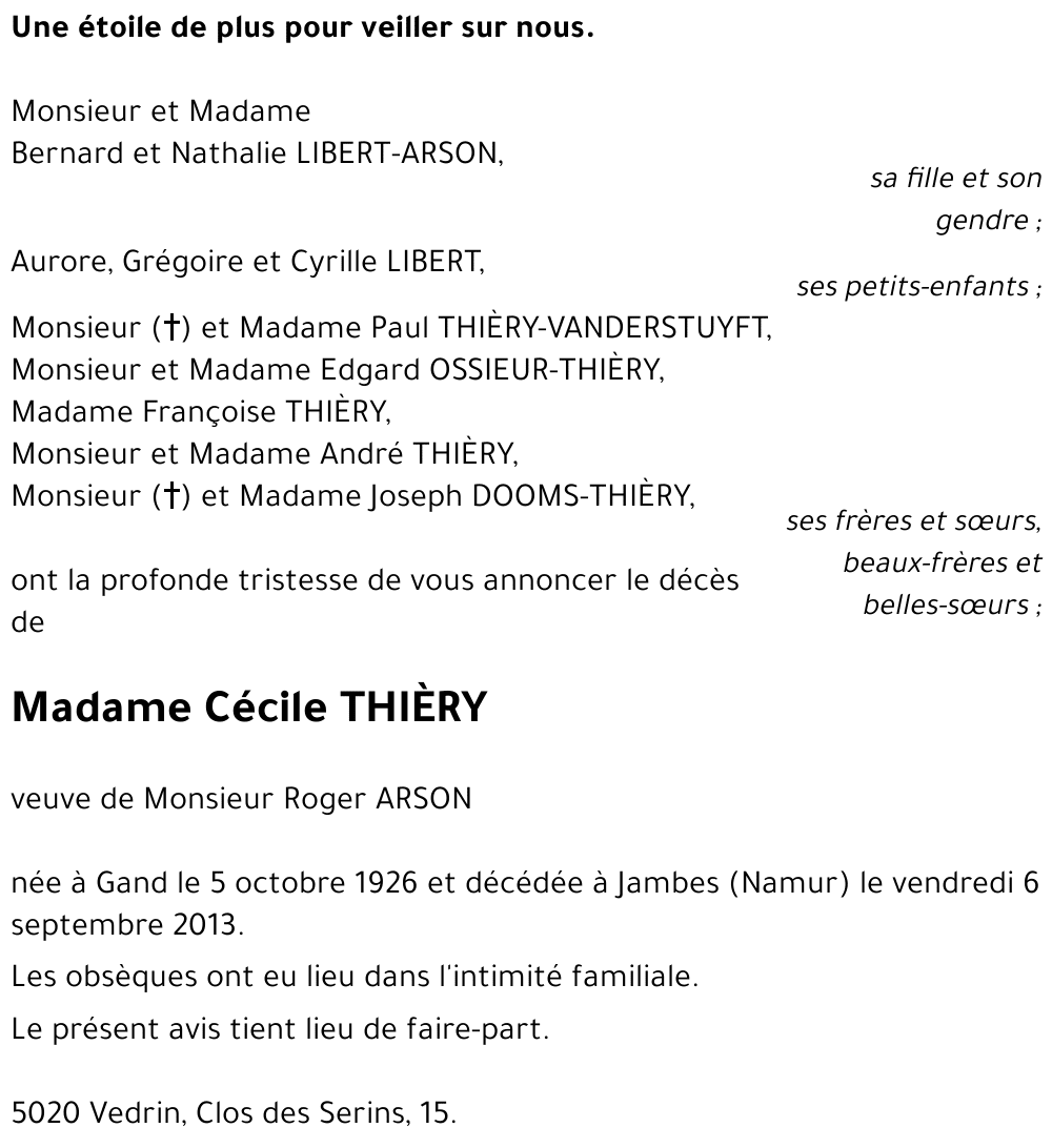 Cécile THIÈRY