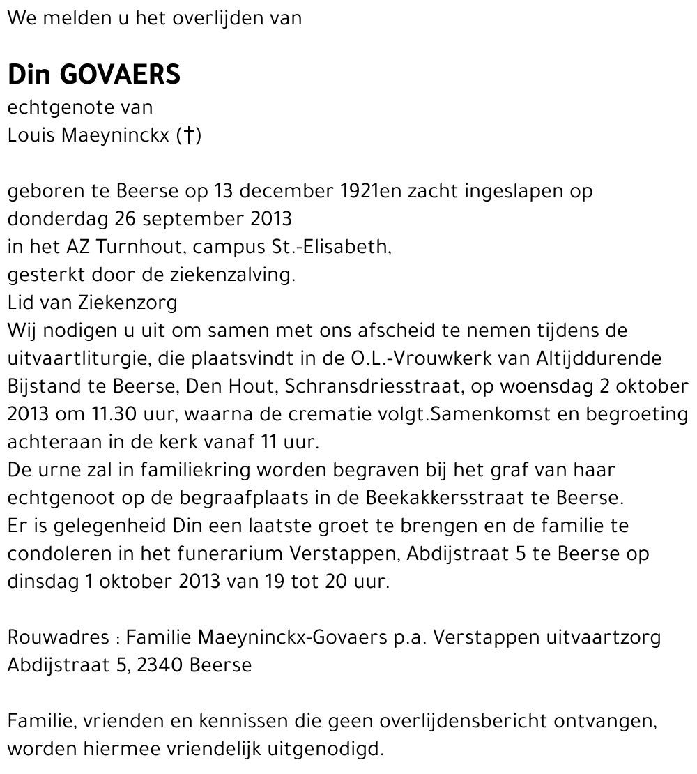 Din Govaers