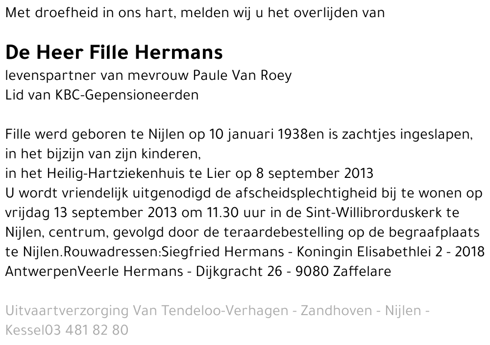 Fille Hermans