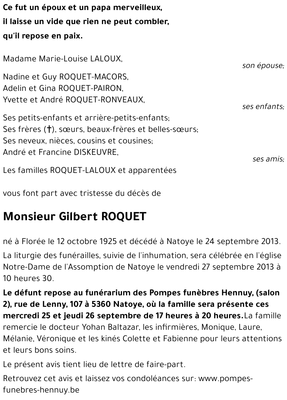 Gilbert ROQUET