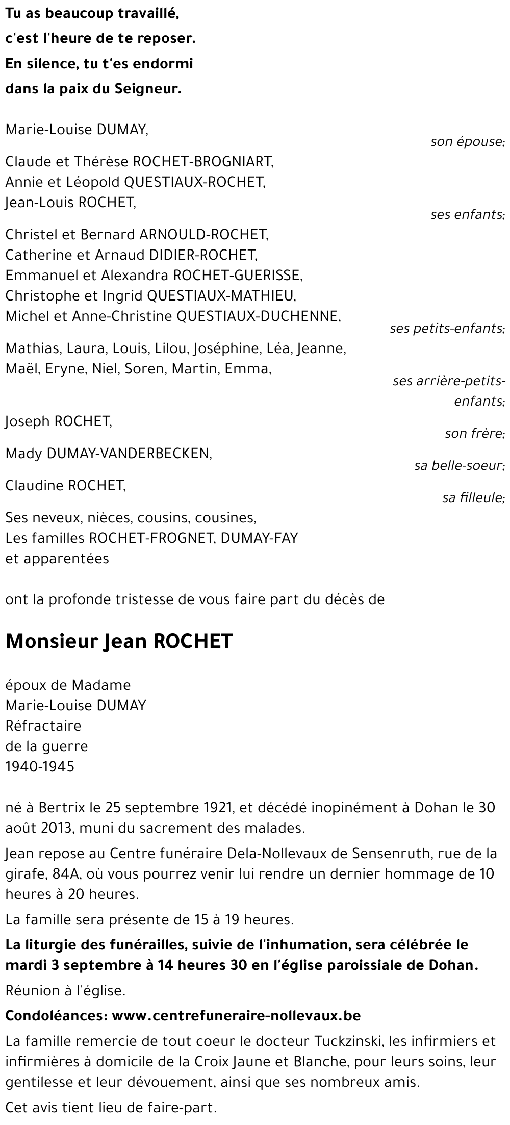 Jean ROCHET