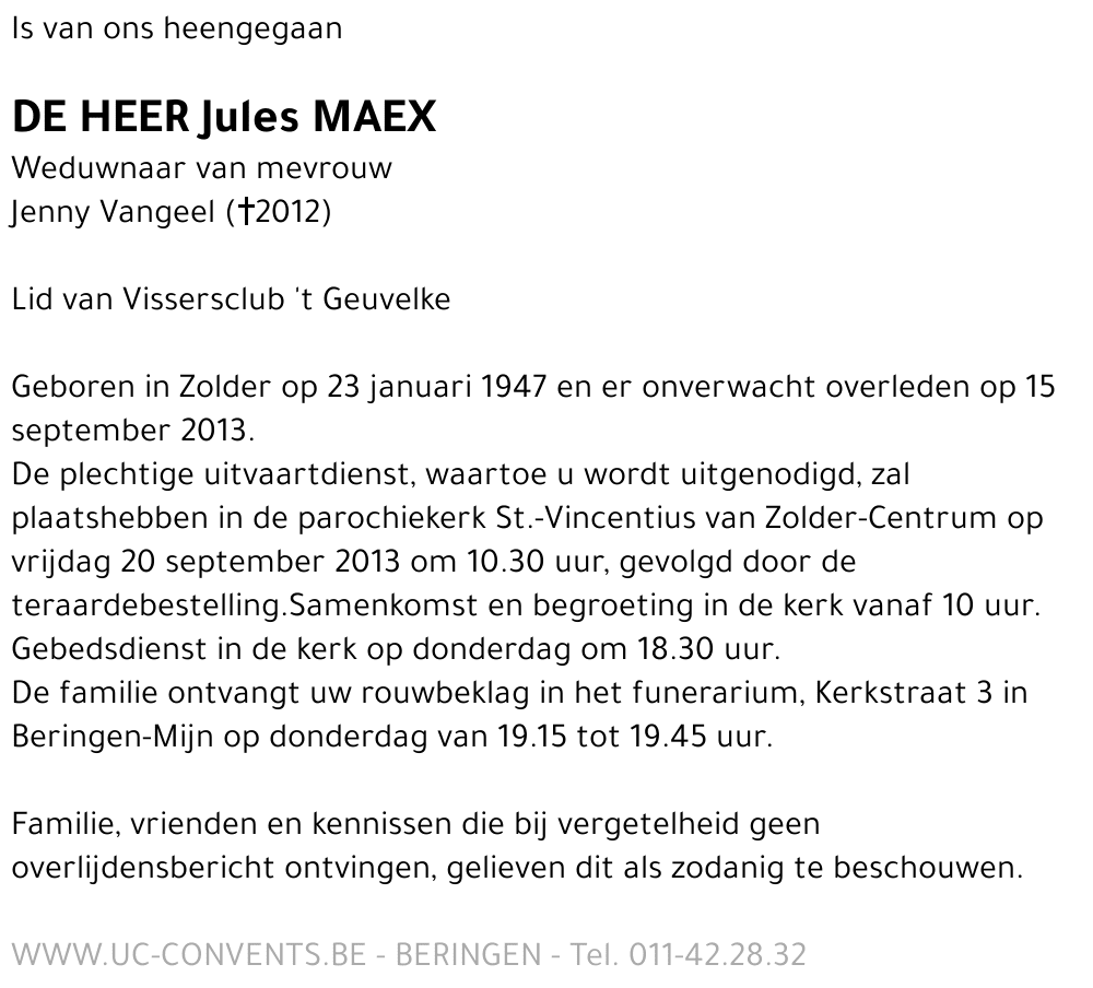 Jules Maex