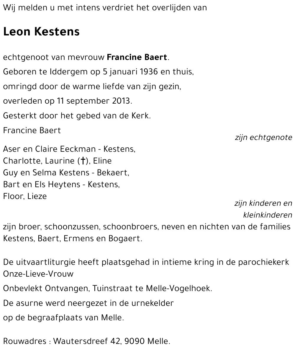 Leon Kestens