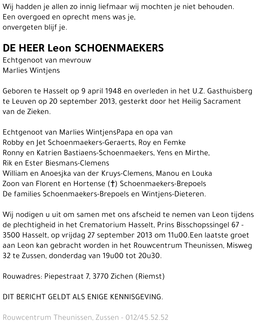 Leon Schoenmaekers