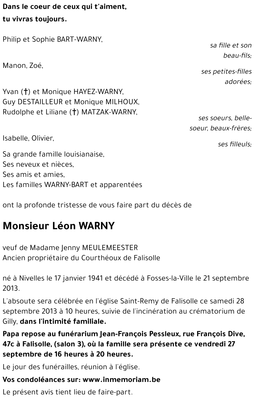 Léon WARNY