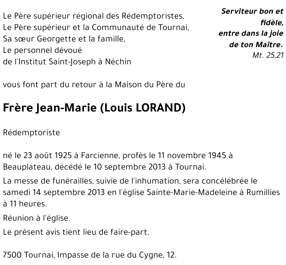 Louis LORAND