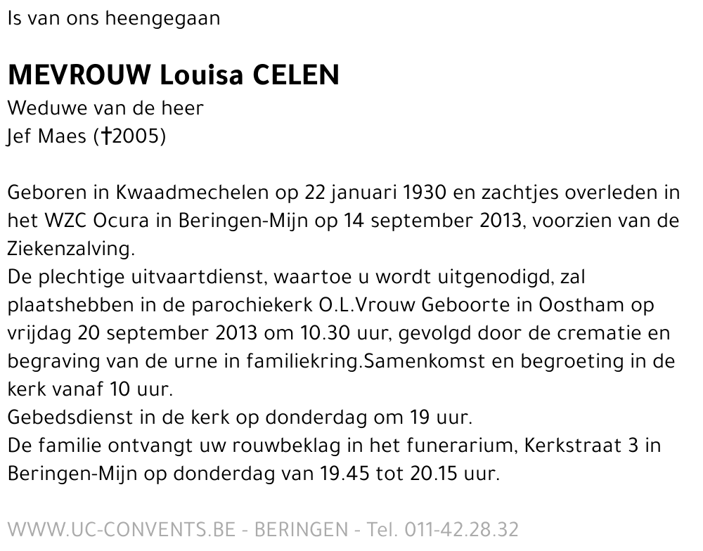 Louisa Celen