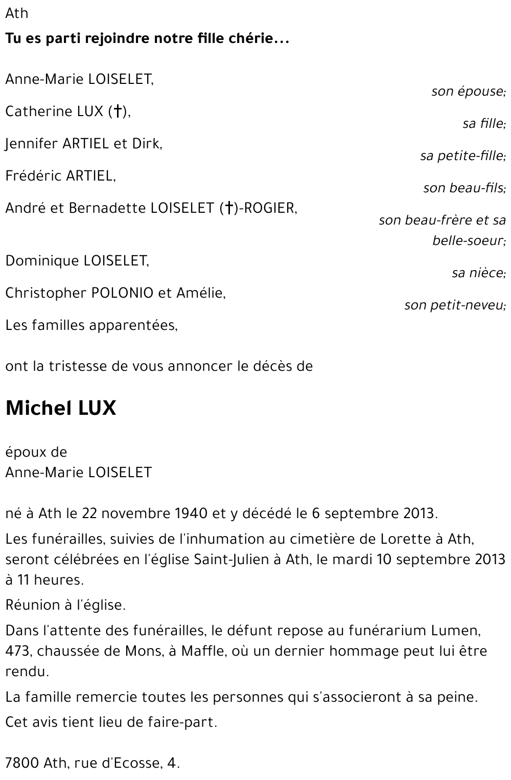 Michel LUX