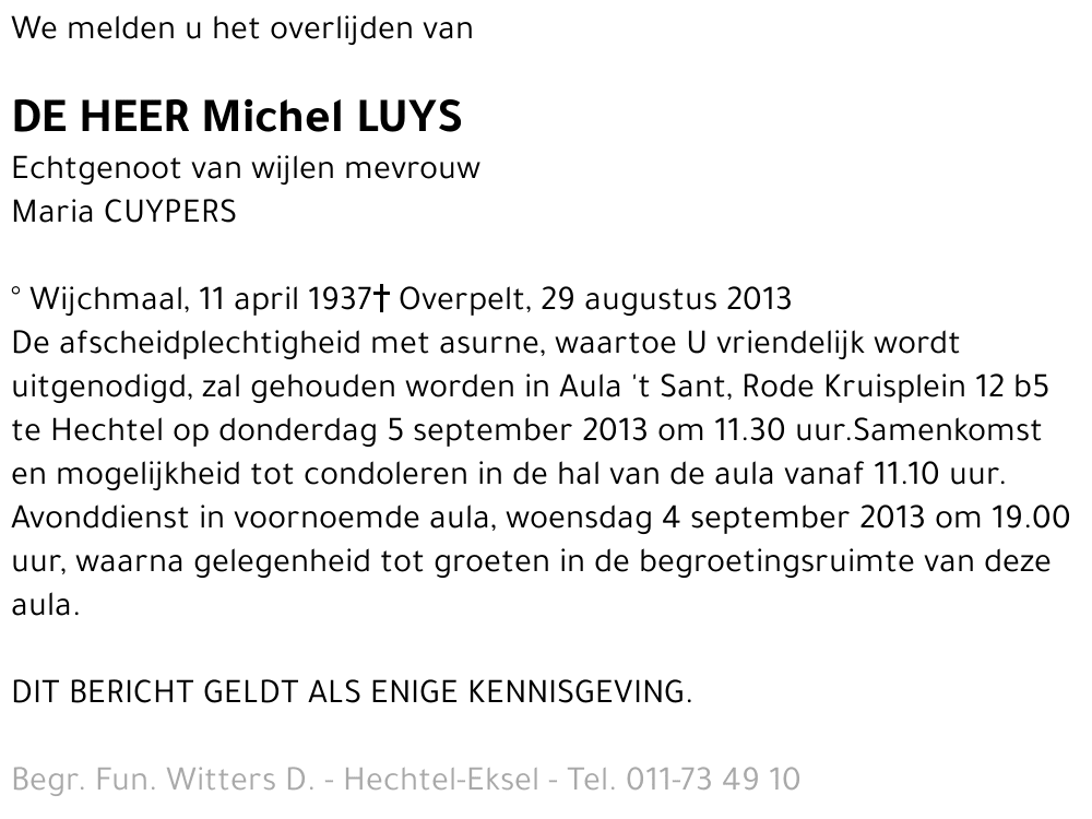 Michel Luys