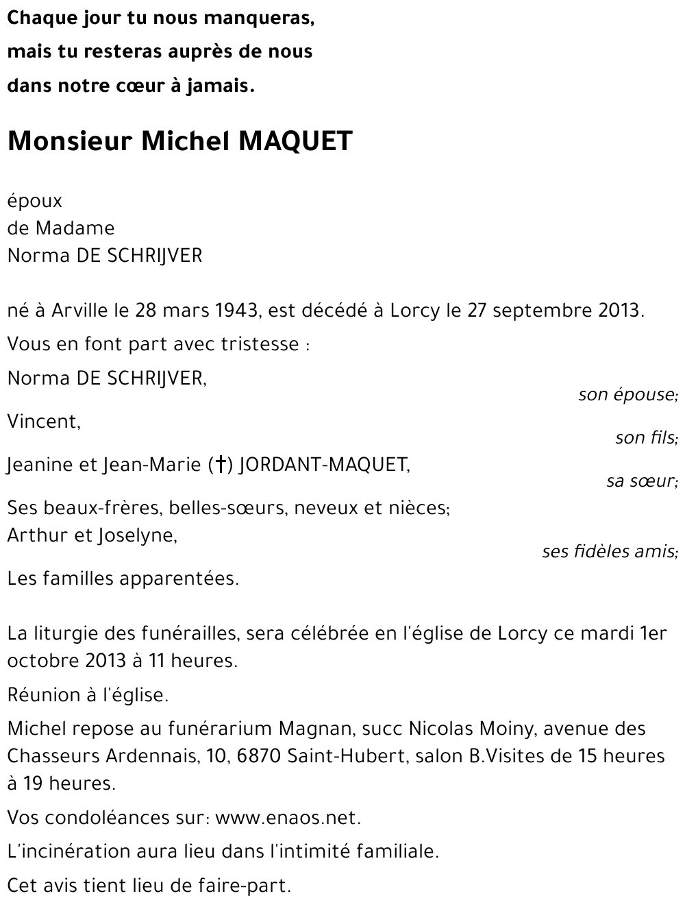 Michel MAQUET