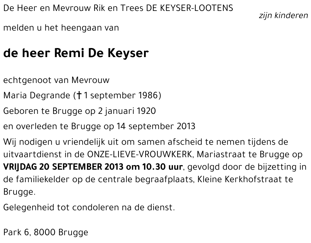 Remi De Keyser