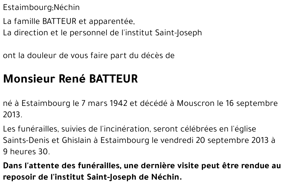 René BATTEUR