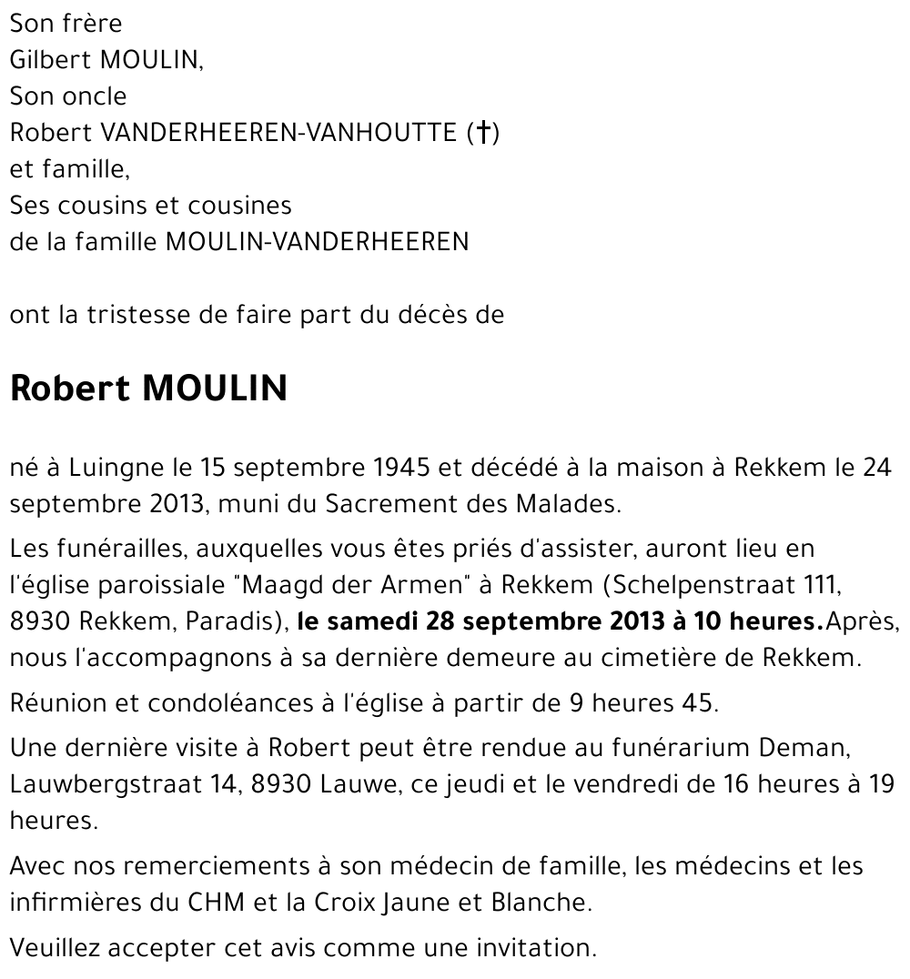 Robert MOULIN