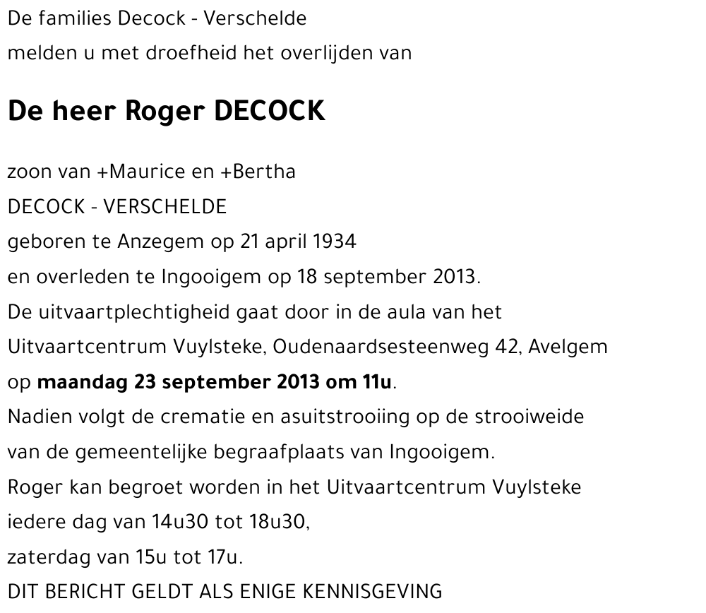Roger Decock
