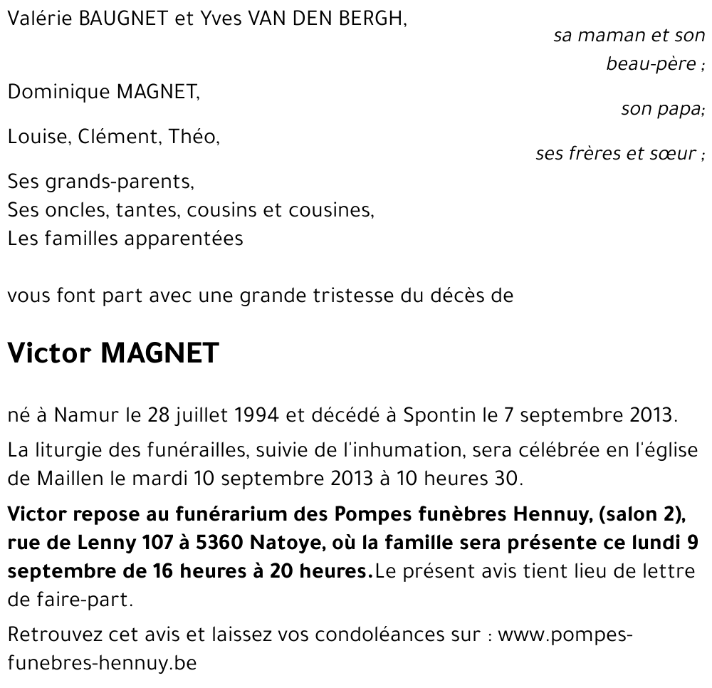 Victor MAGNET