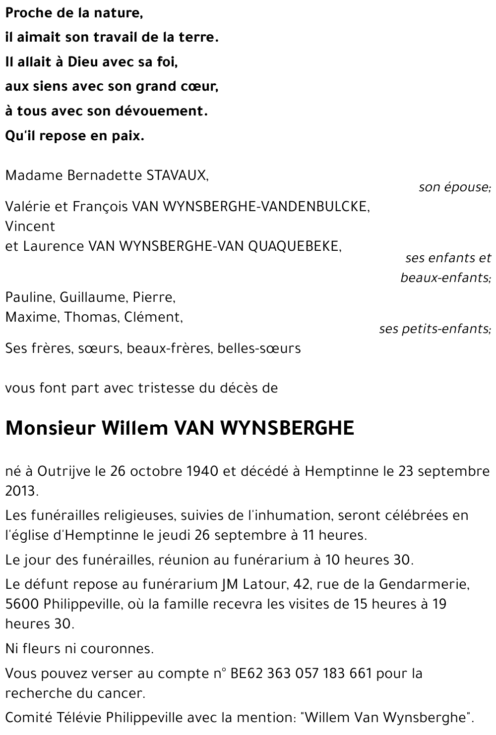 Willem Van Wynsberghe