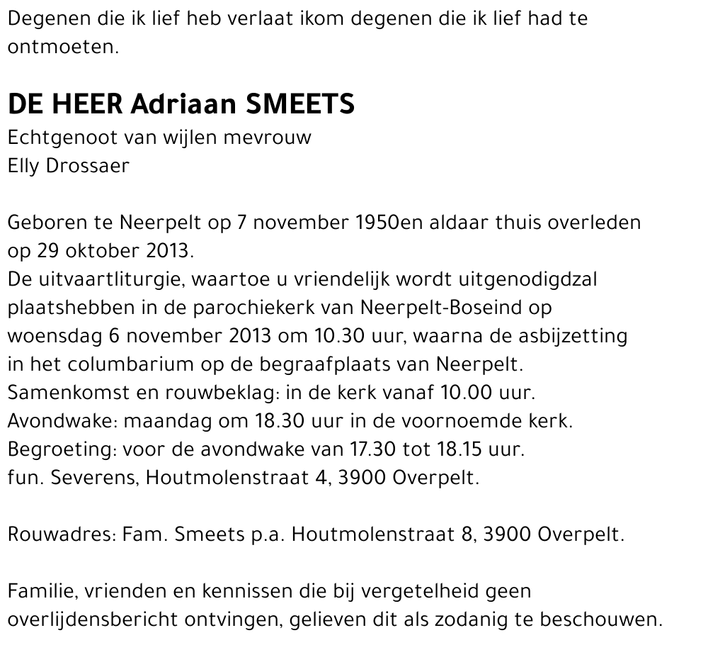 Adriaan Smeets