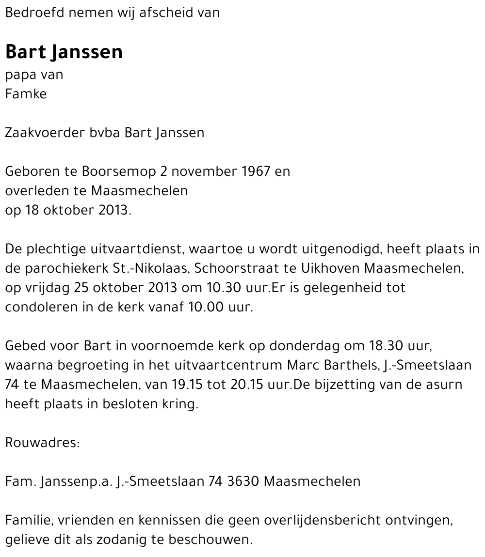 Bart Janssen