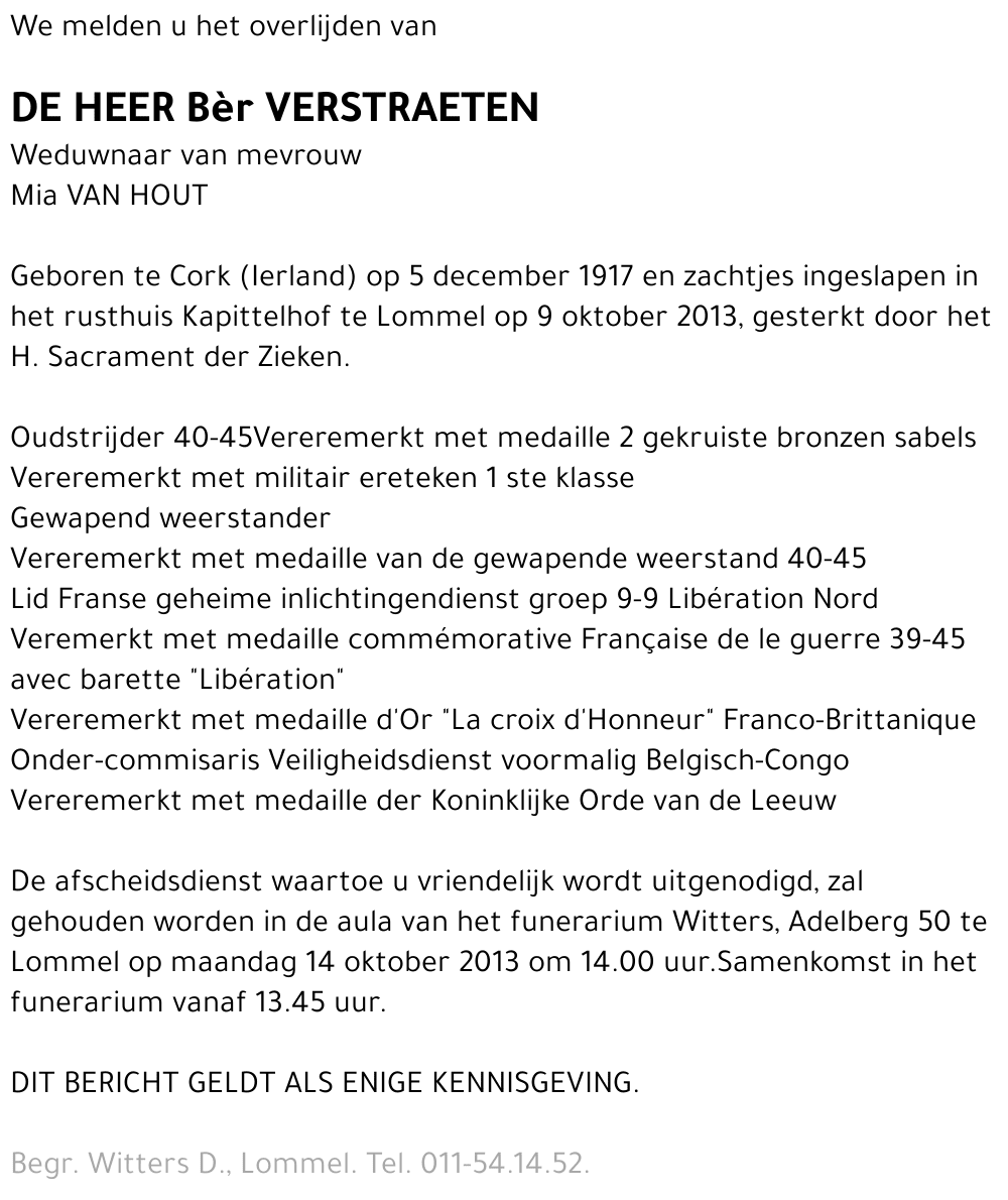 Bèr Verstraeten