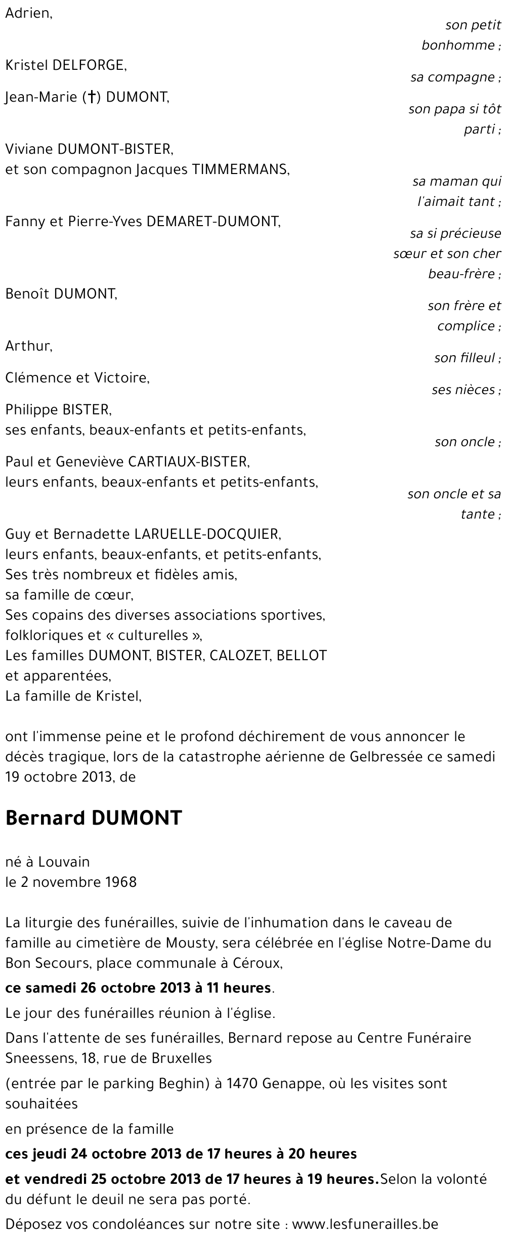 Bernard DUMONT