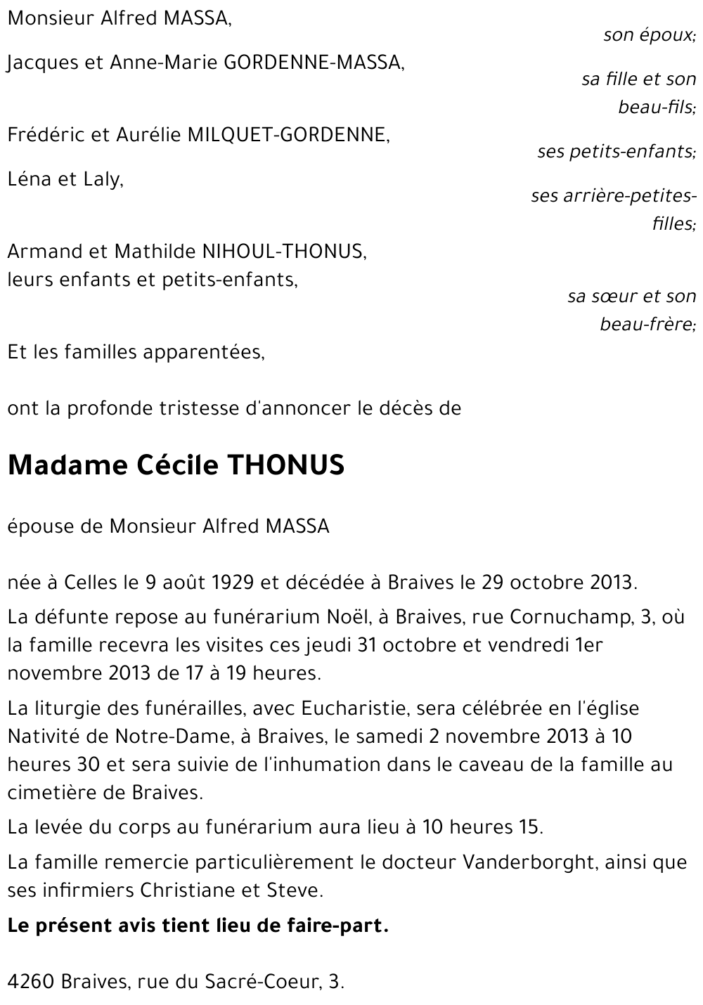 Cécile THONUS