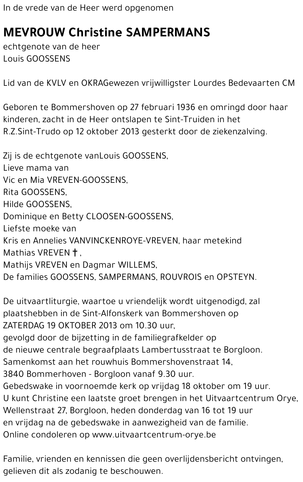 Christine Sampermans