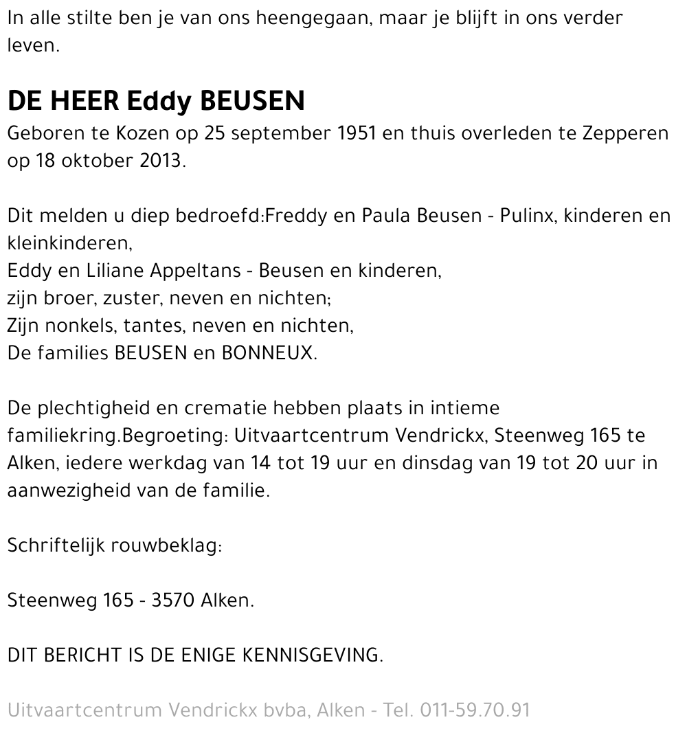 Eddy Beusen