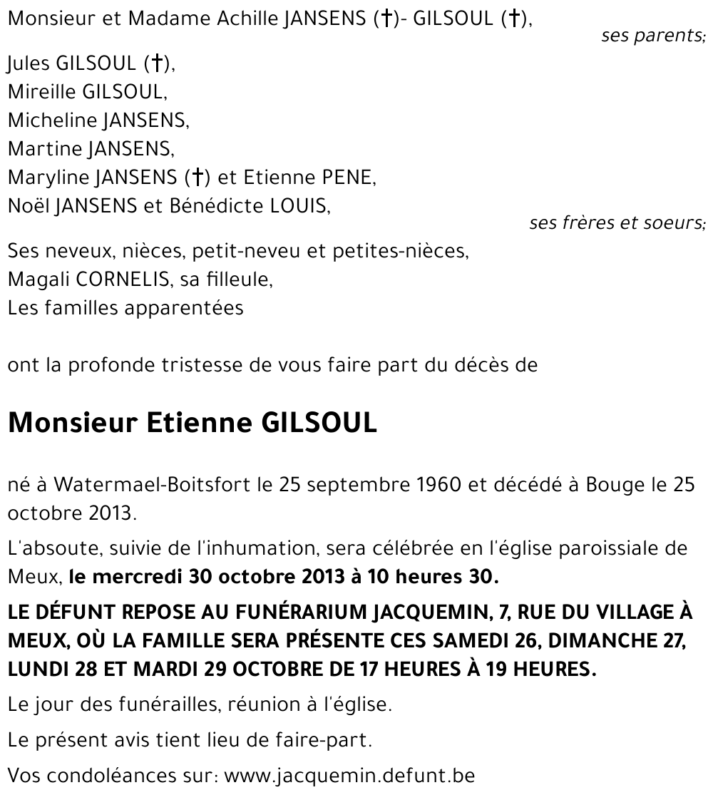 Etienne GILSOUL