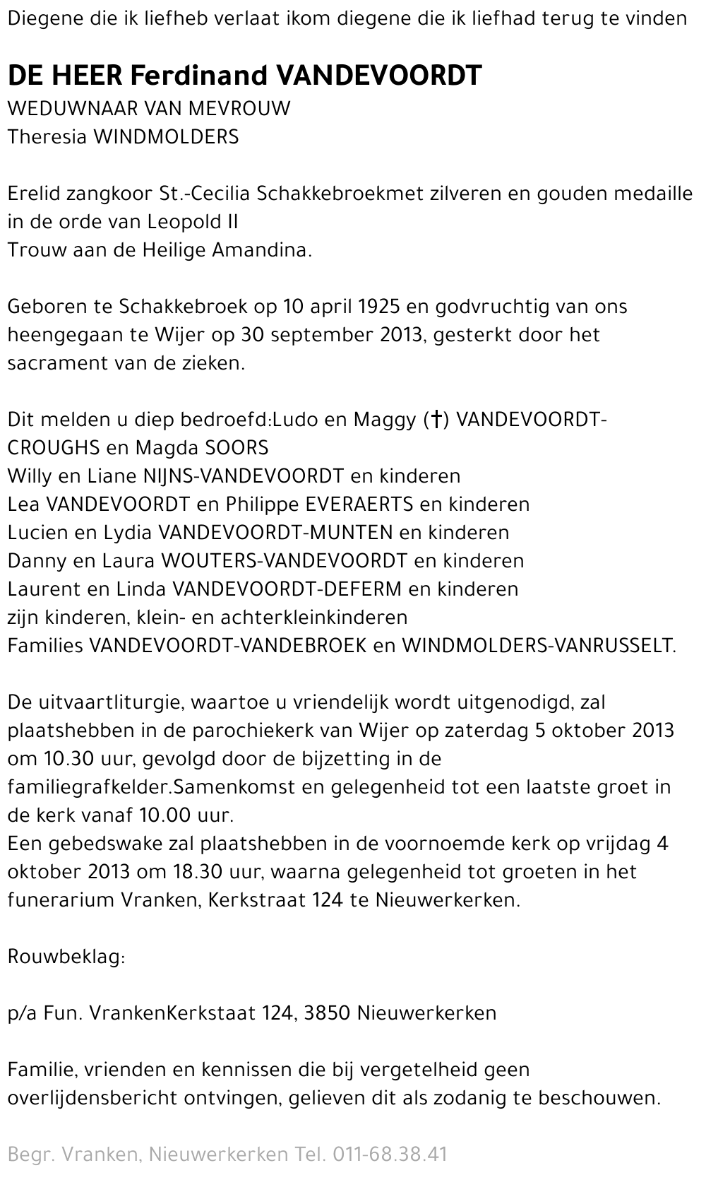 Ferdinand Vandevoordt