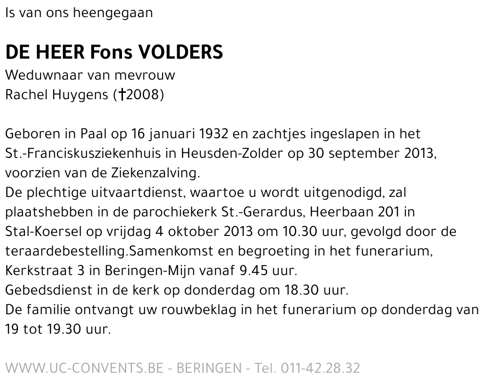 Fons Volders