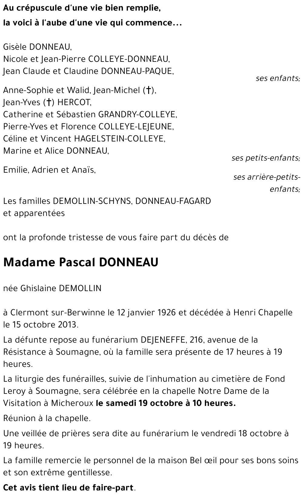 Ghislaine DEMOLLIN