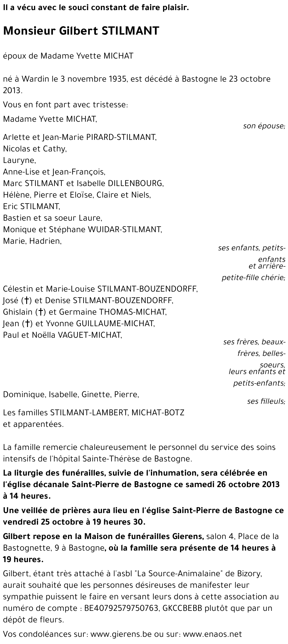 Gilbert STILMANT