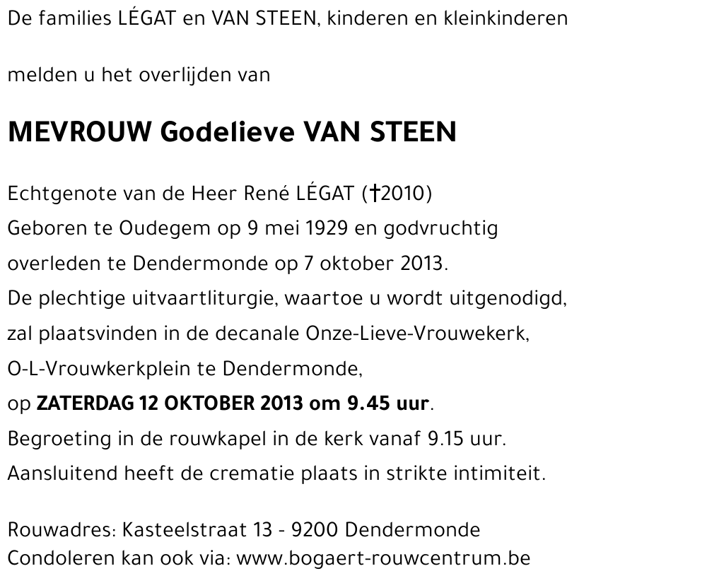 Godelieve Van Steen