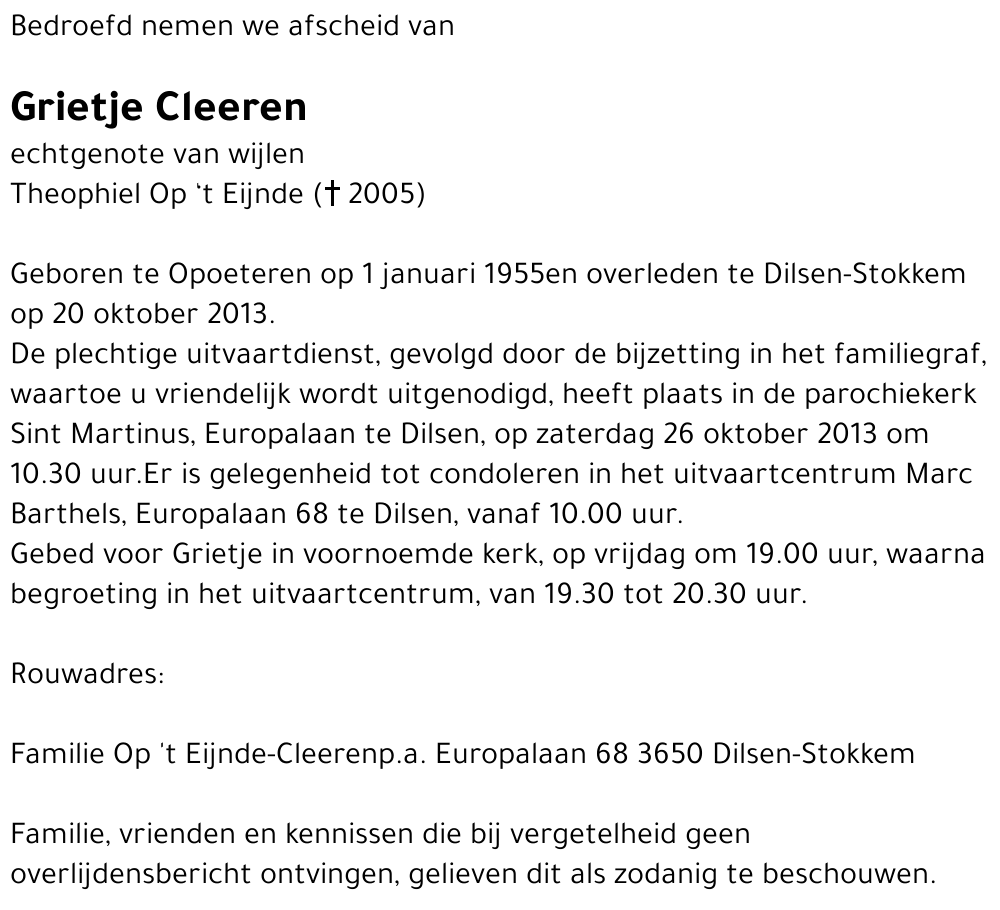 Grietje Cleeren