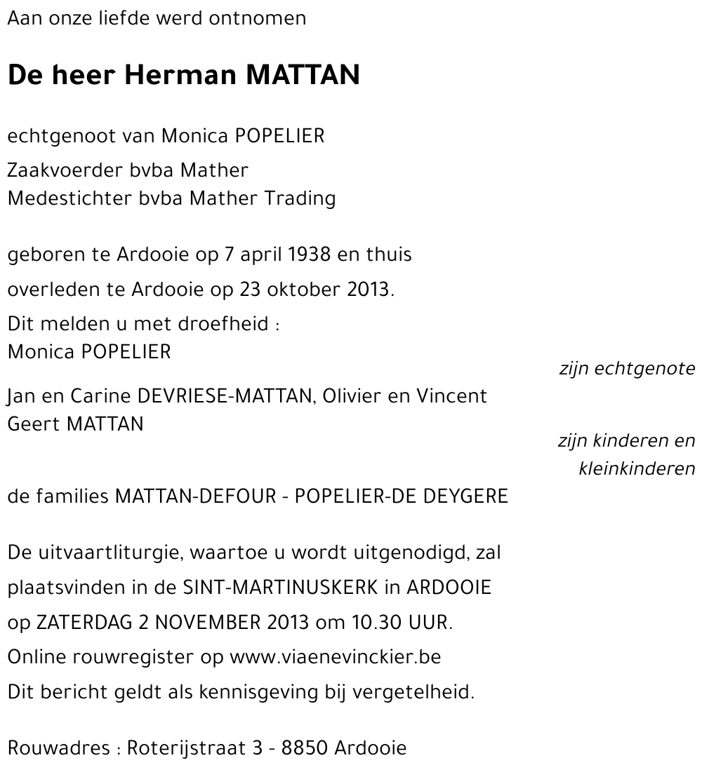 Herman Mattan