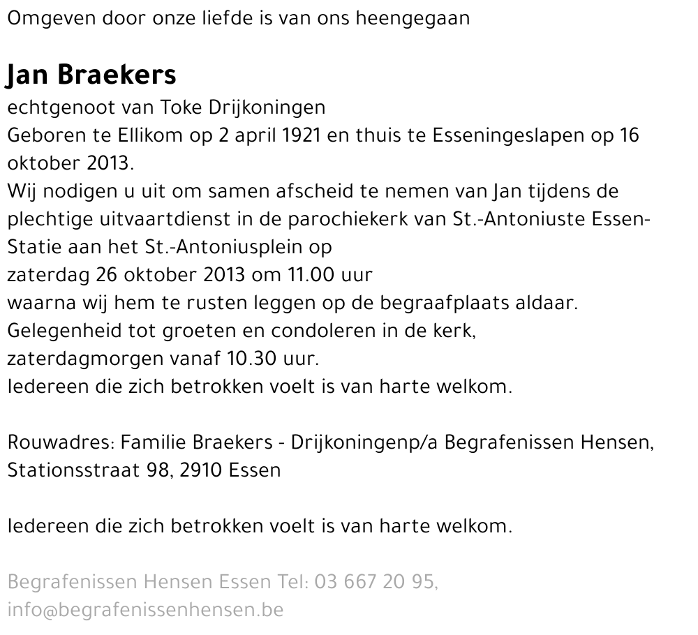 Jan Braekers
