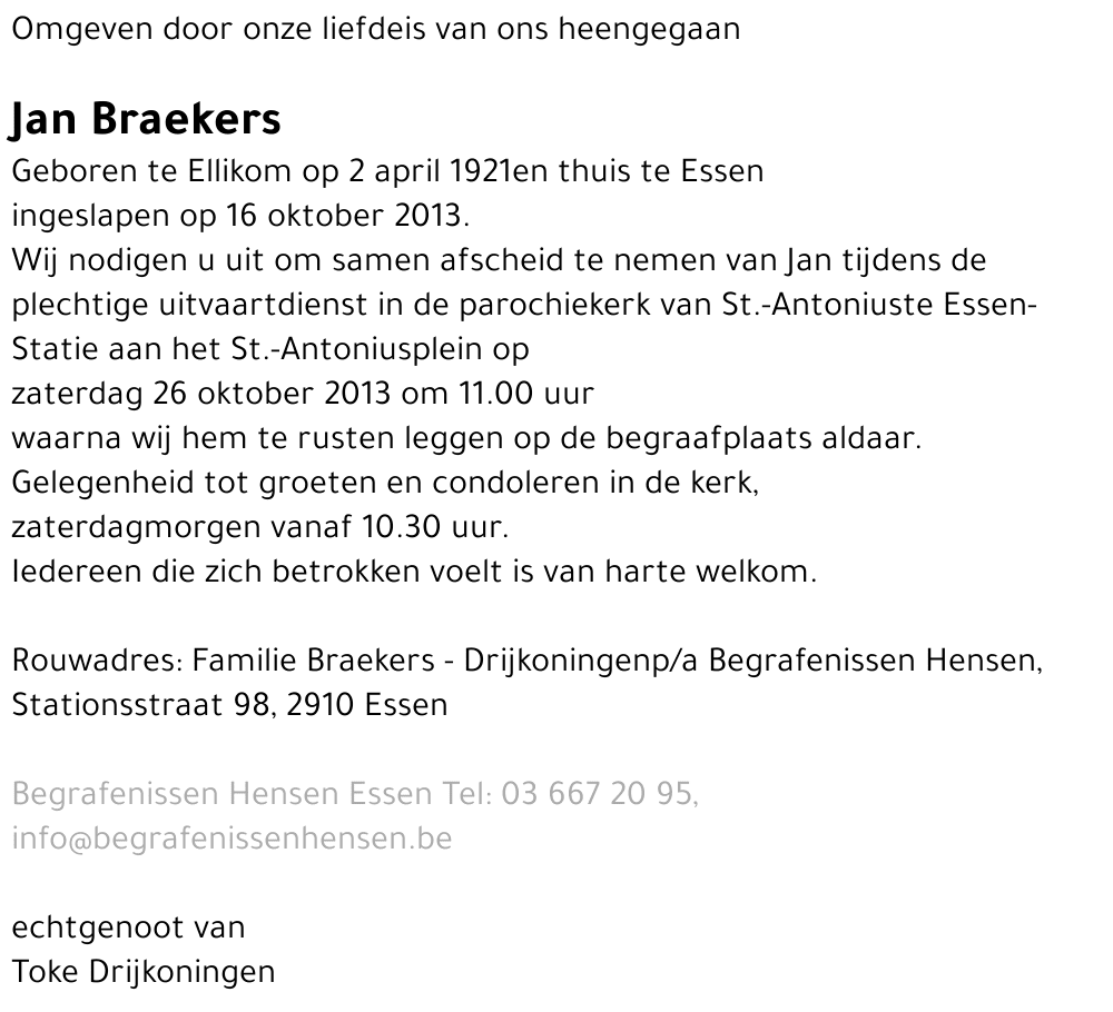 Jan Braekers